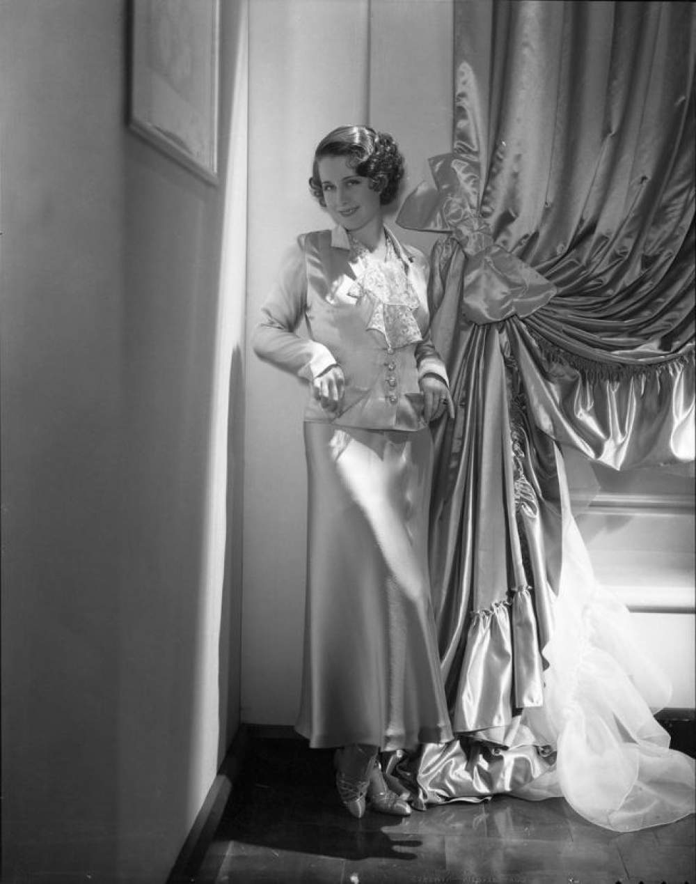 La actriz Norma Shearer