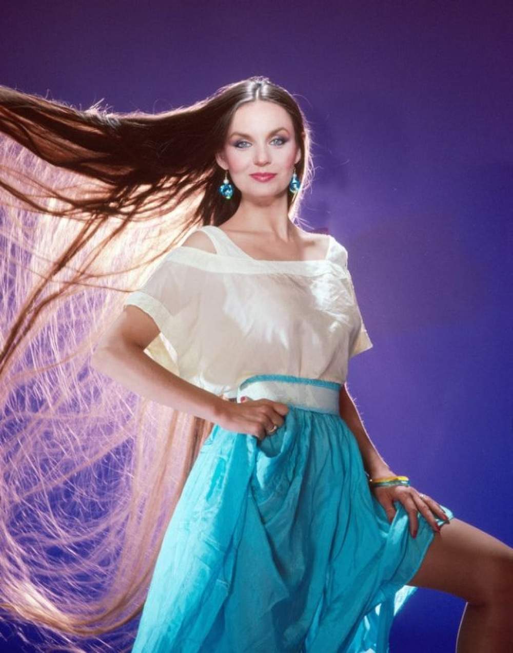 La cantante Crystal Gayle