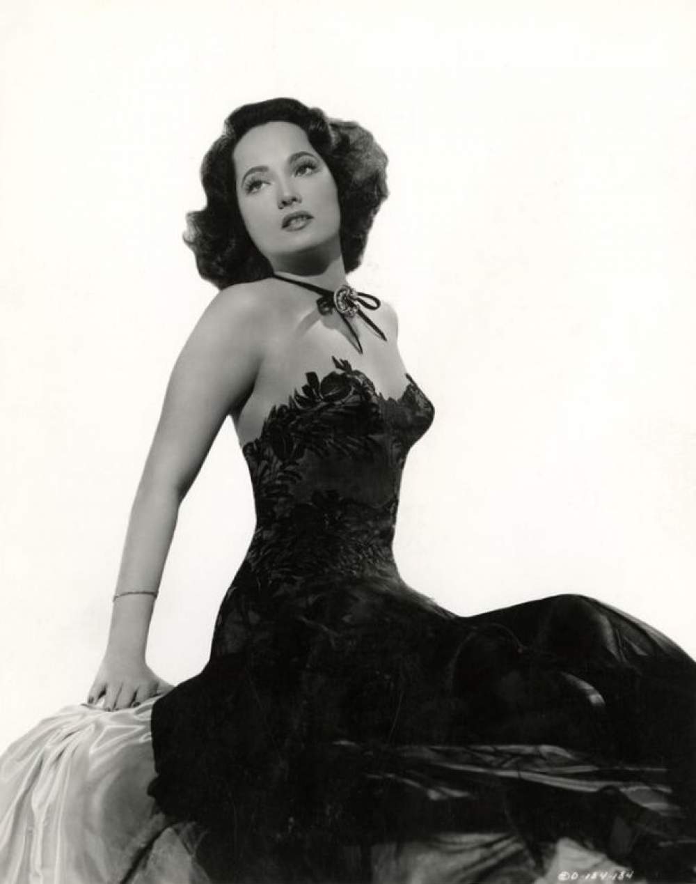 La actriz Merle Oberon