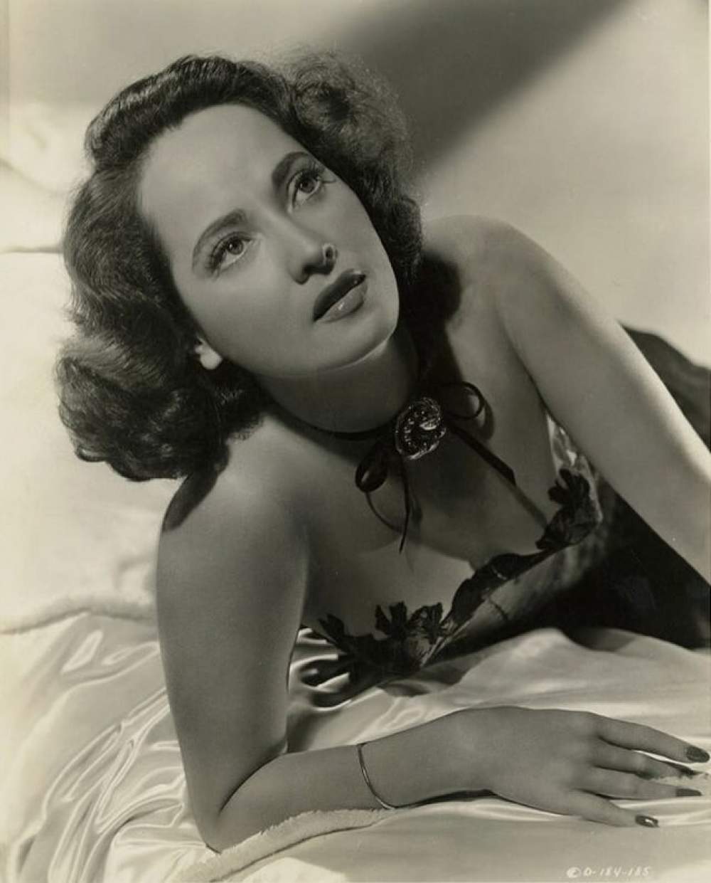 La actriz Merle Oberon