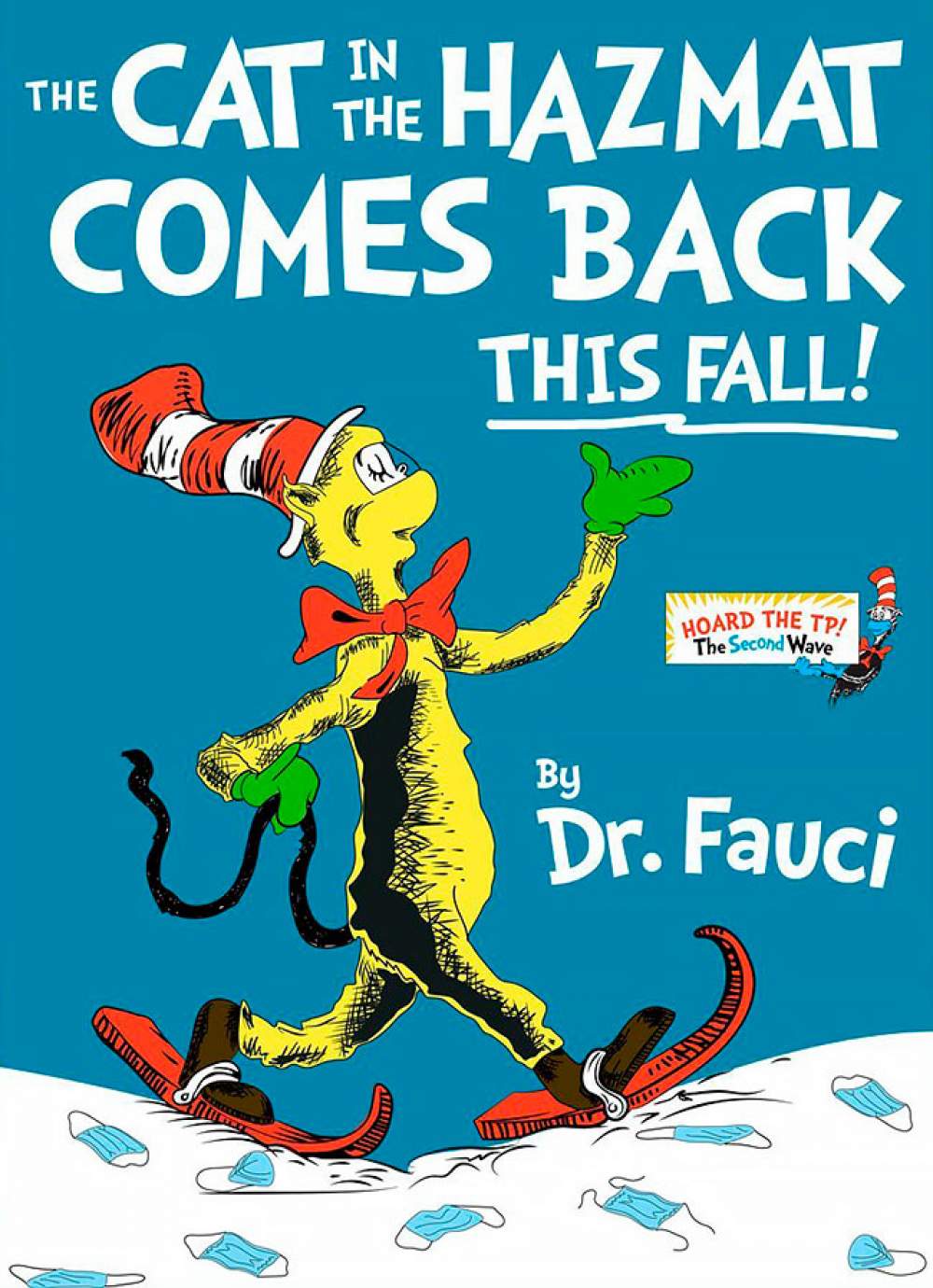 Las geniales portadas de Dr. Seuss por Dr. Fauci