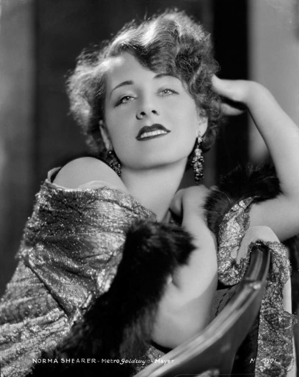 La actriz Norma Shearer