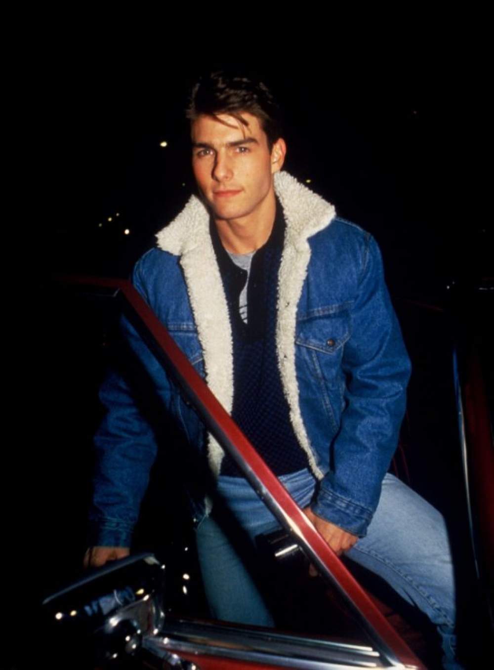 Un joven Tom Cruise