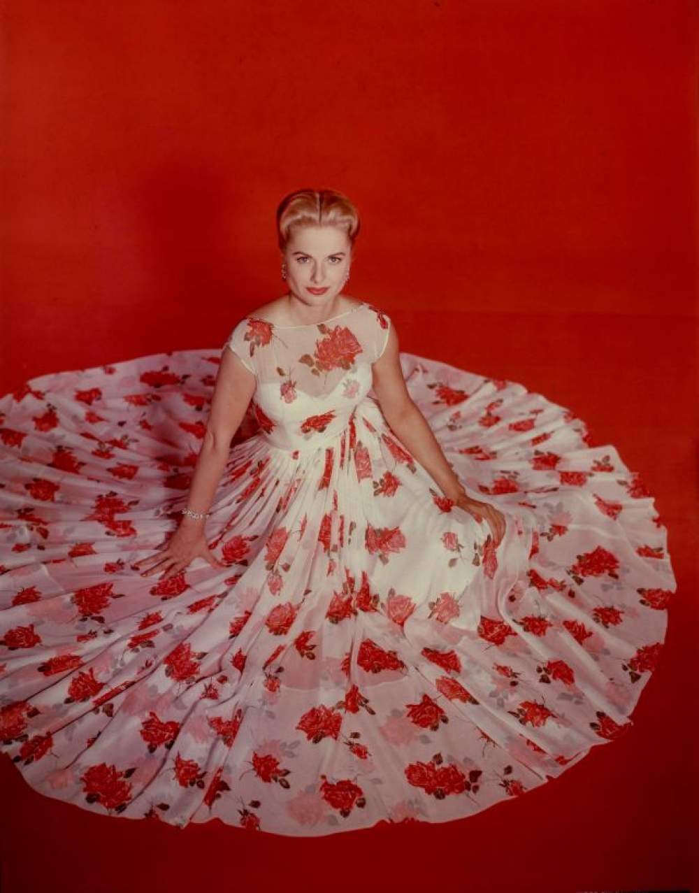 La actriz actriz tejana Martha Hyer 