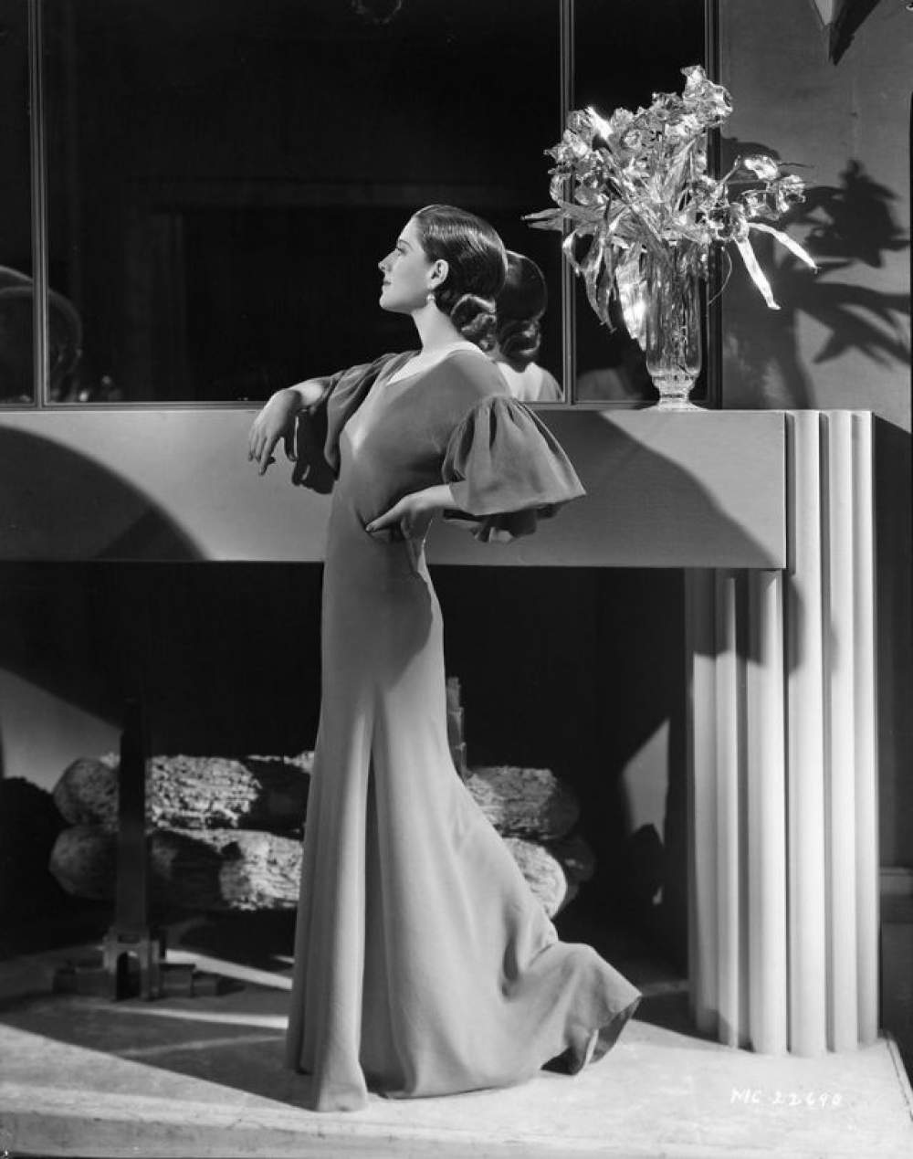 La actriz Norma Shearer