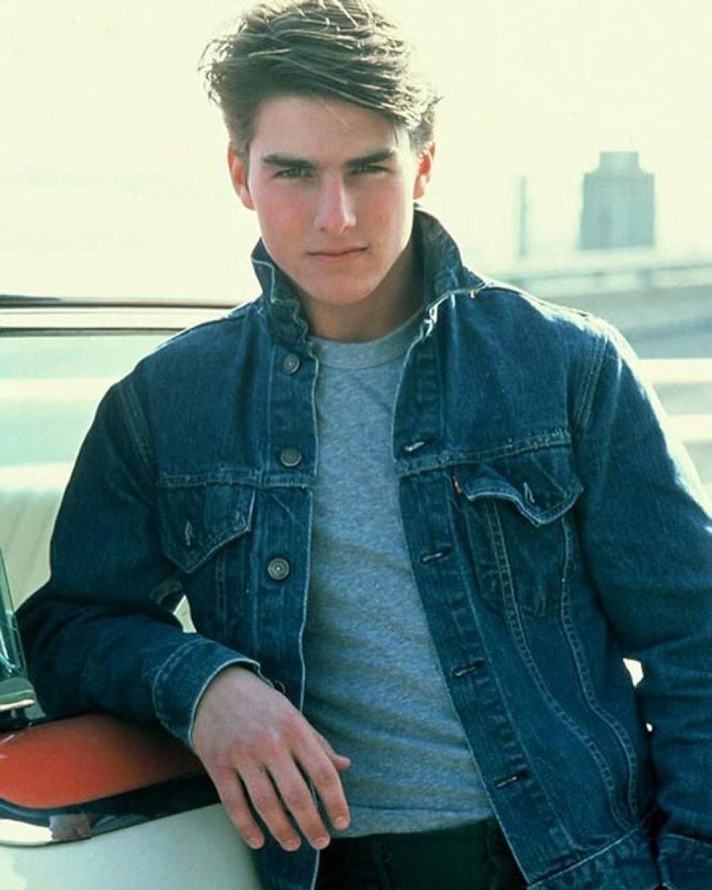 Un joven Tom Cruise