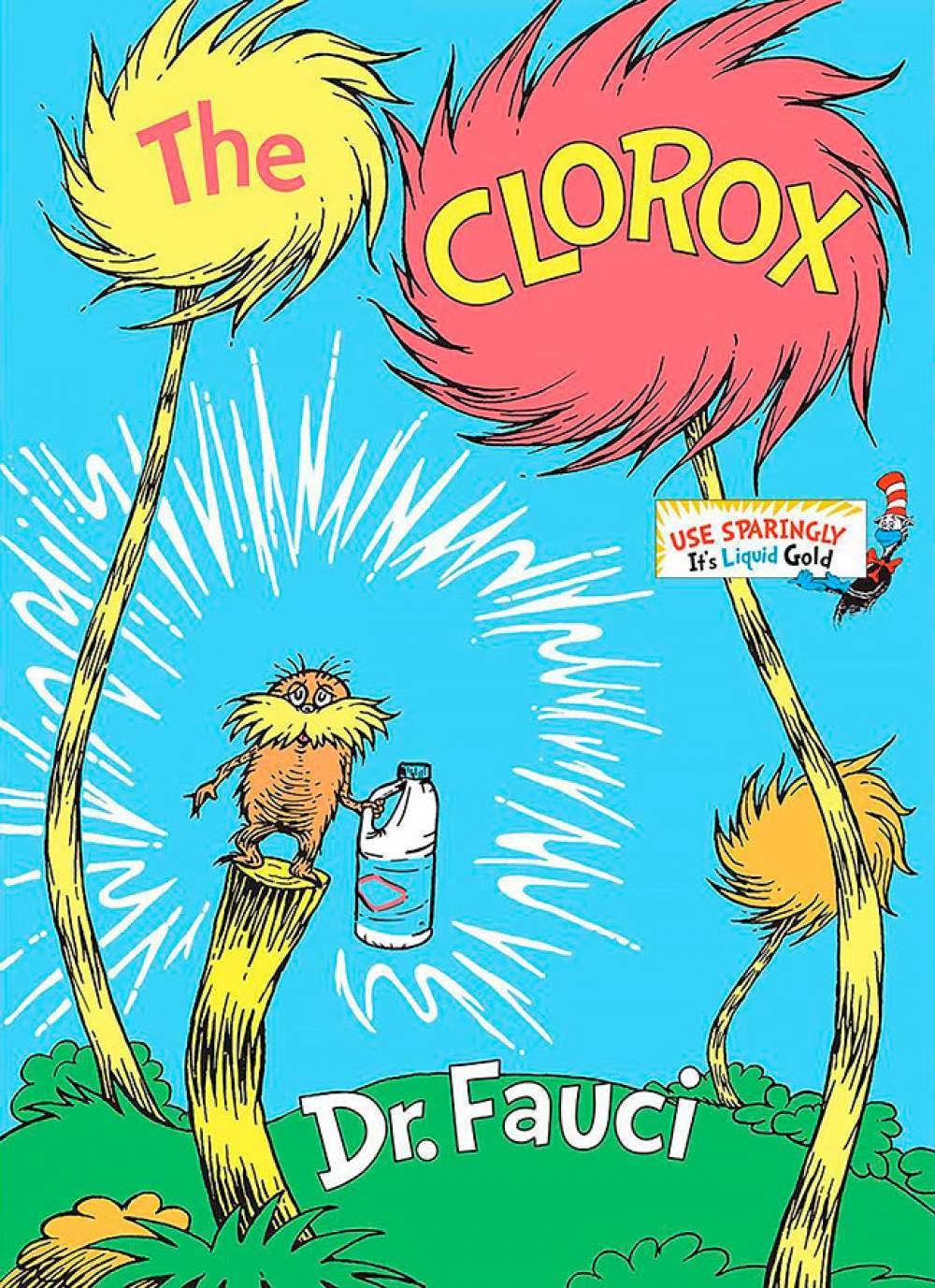 Las geniales portadas de Dr. Seuss por Dr. Fauci