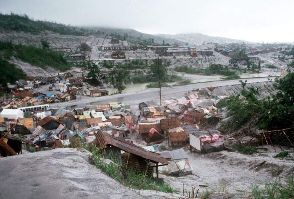 Secuelas de la erupción de 1991 del monte Pinatubo