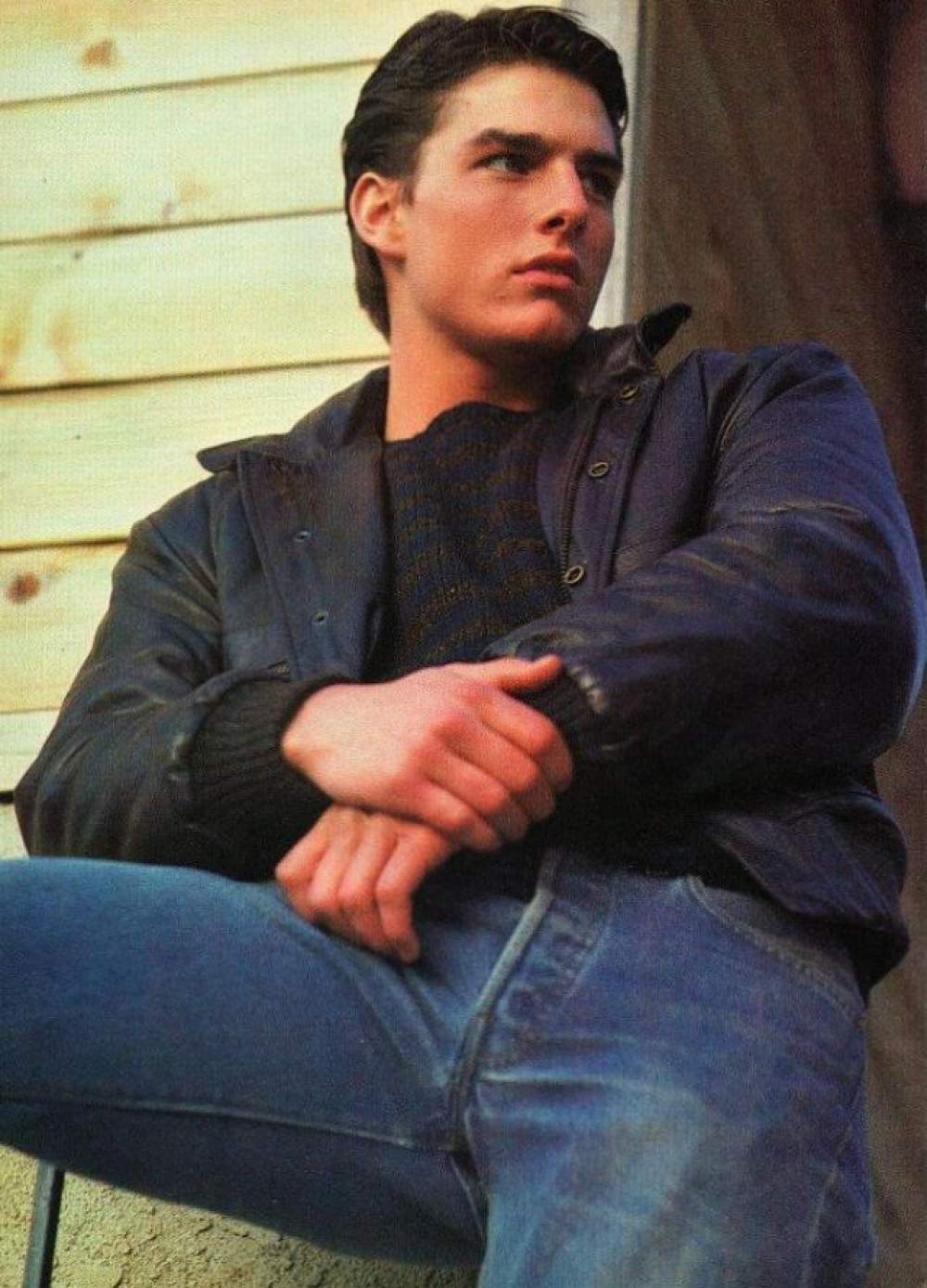 Un joven Tom Cruise