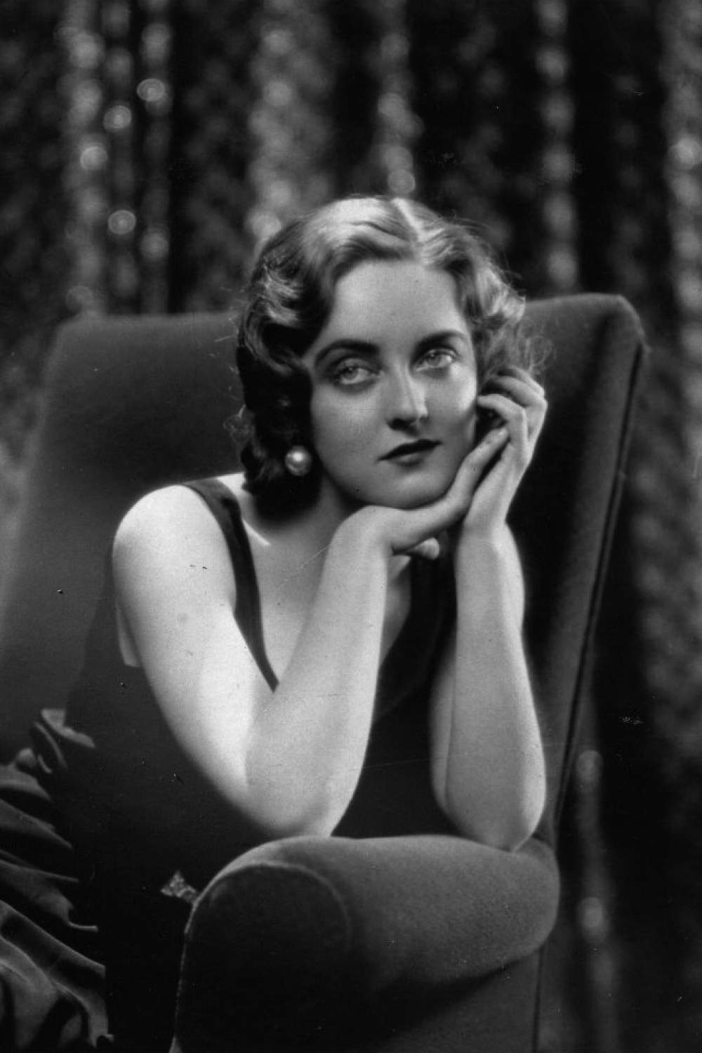 La actriz Bette Davis 