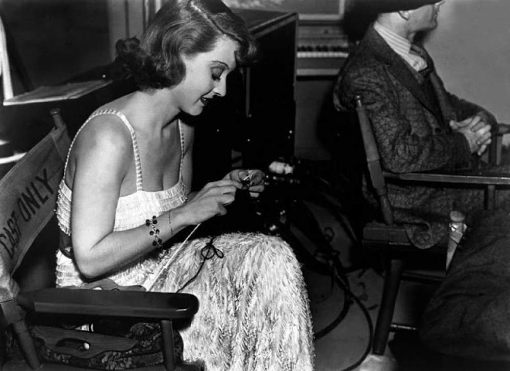 La actriz Bette Davis 