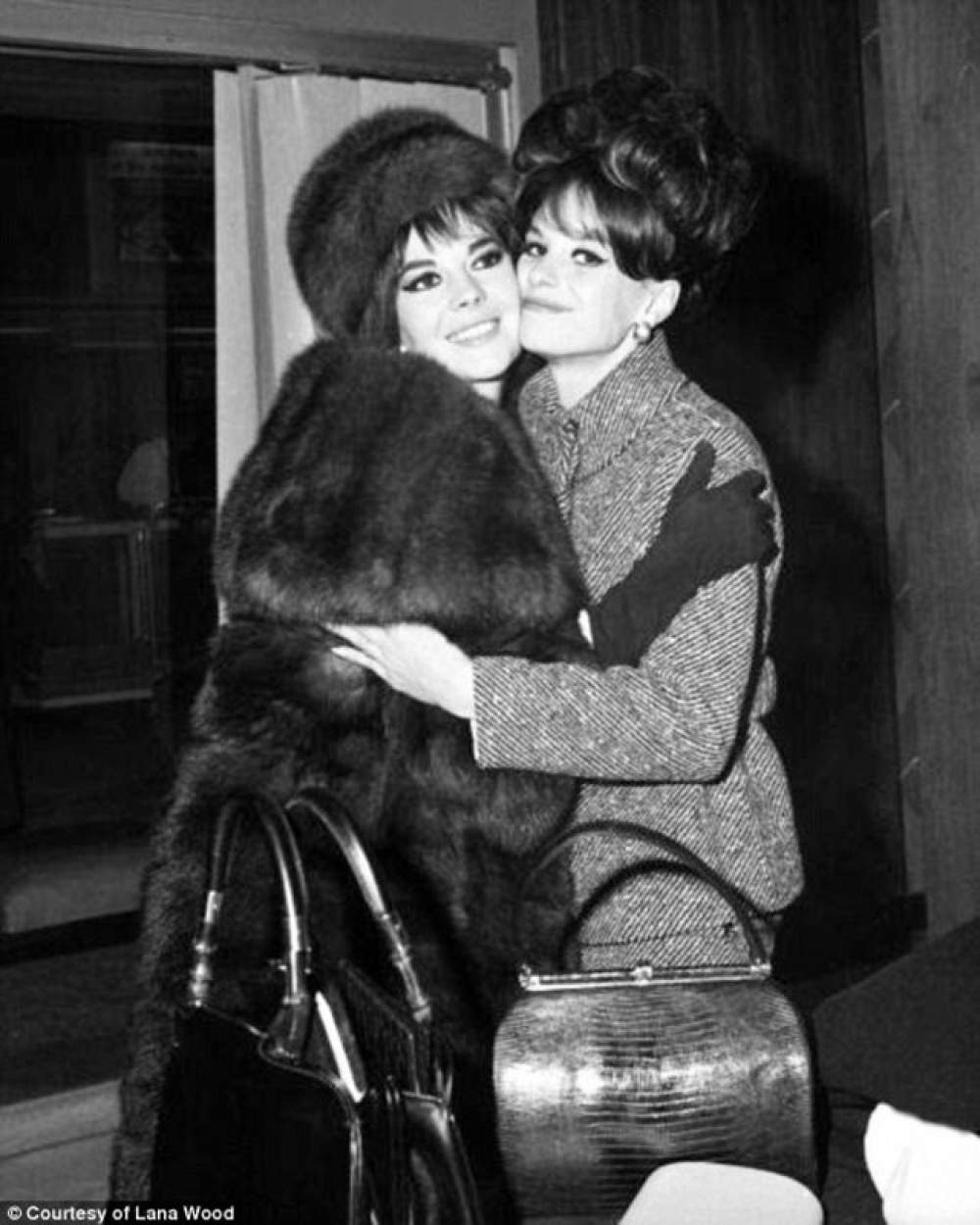 Las hermanas Natalie y Lana Wood