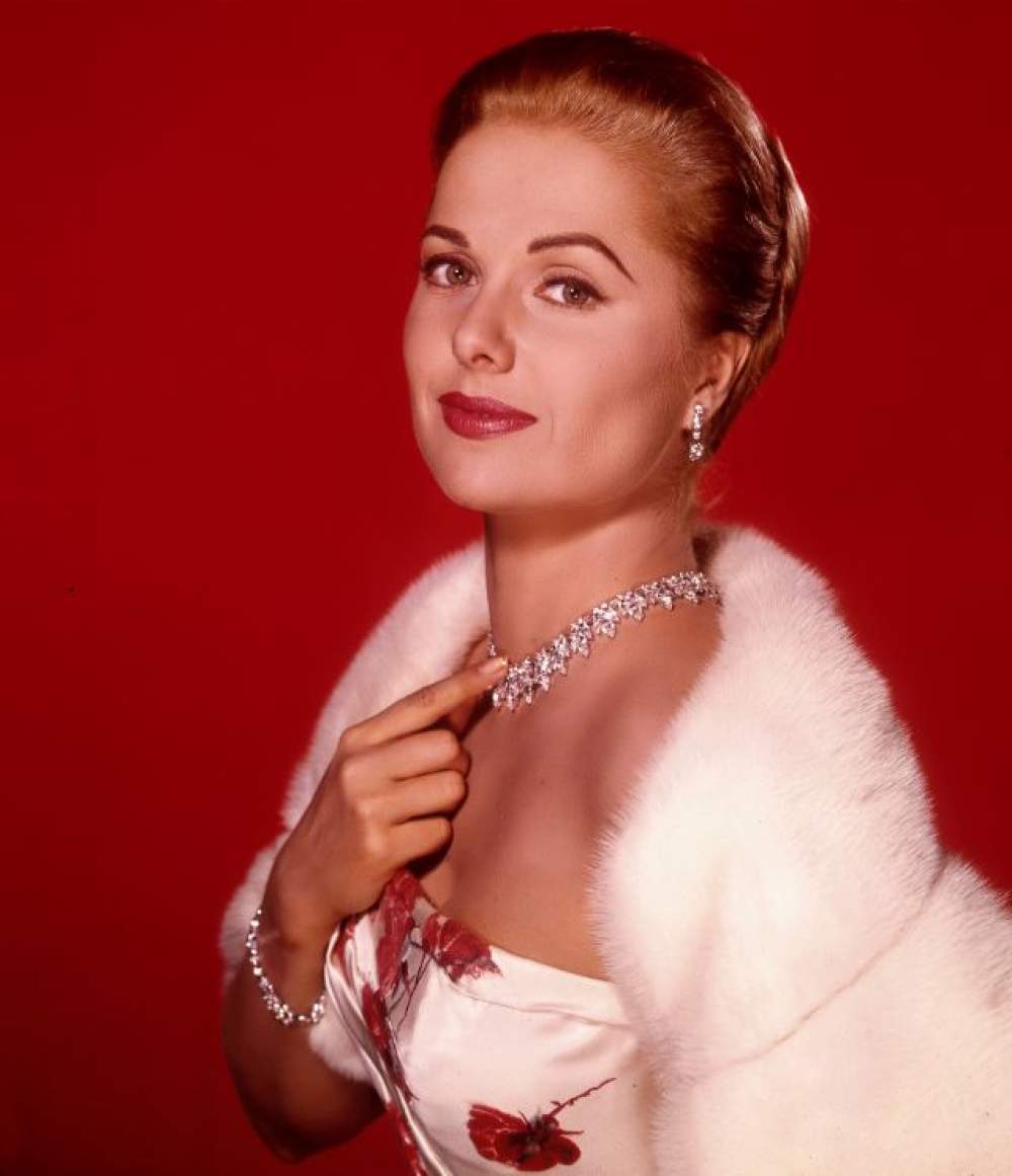 La actriz actriz tejana Martha Hyer 