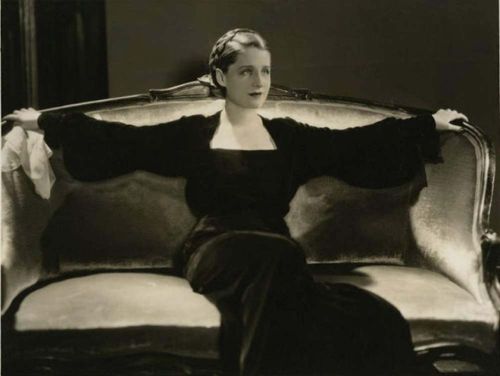 La actriz Norma Shearer