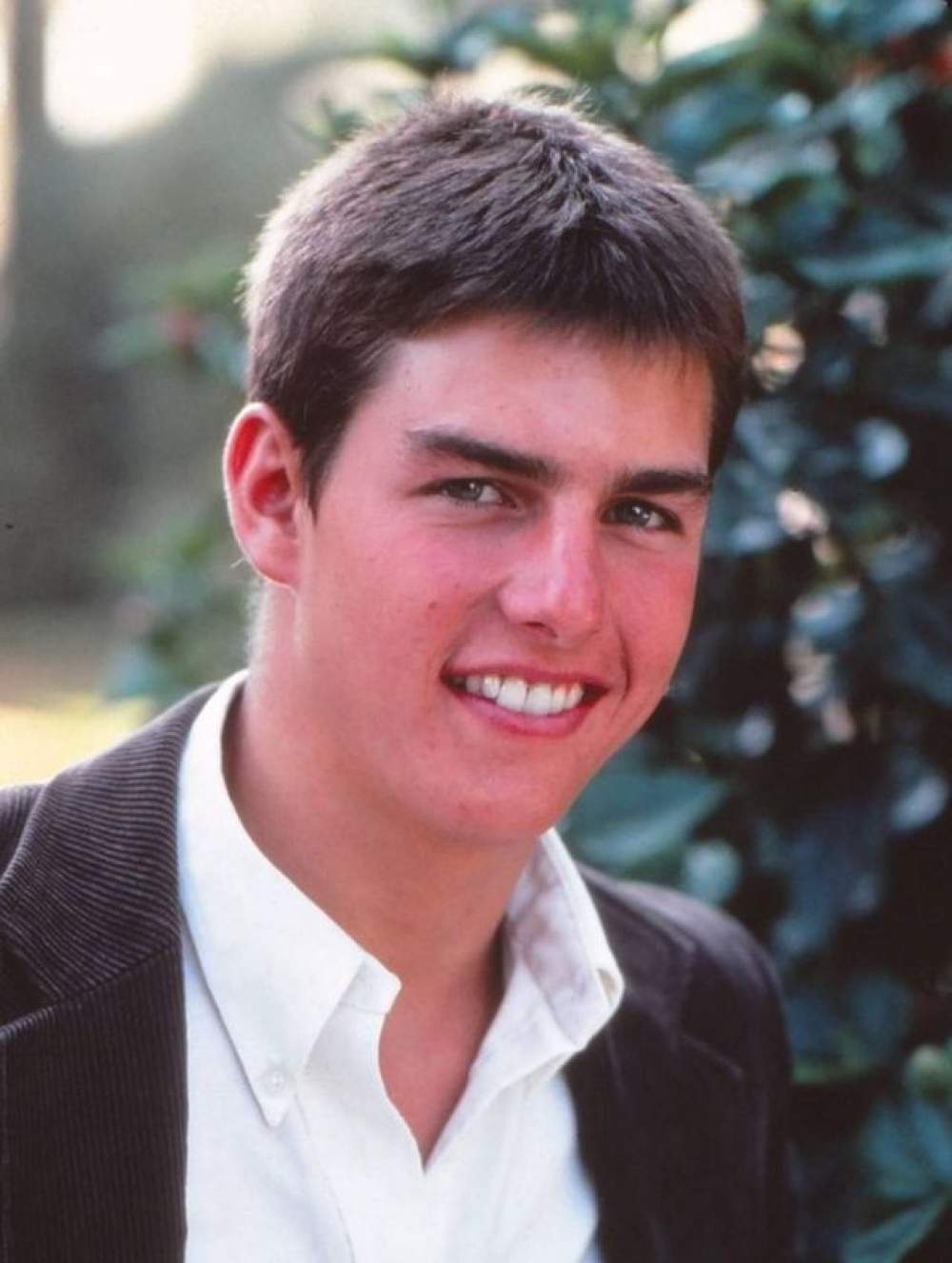 Un joven Tom Cruise