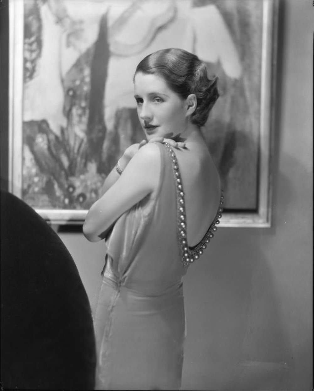 La actriz Norma Shearer