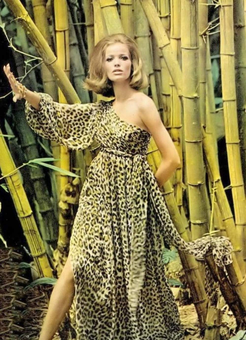 La supermodelo alemana Veruschka