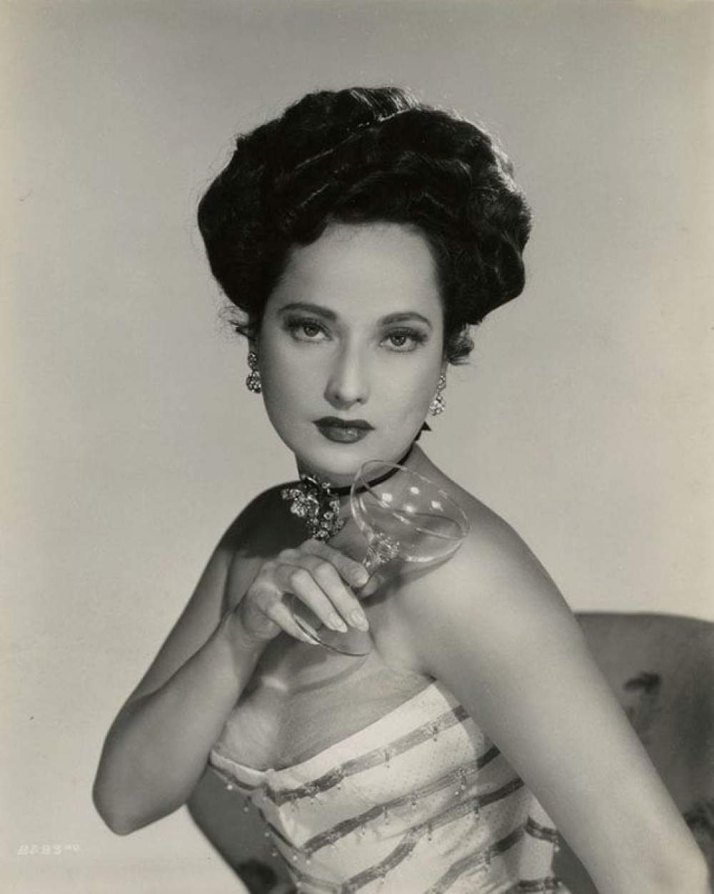 La actriz Merle Oberon