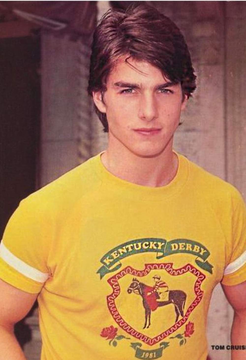 Un joven Tom Cruise