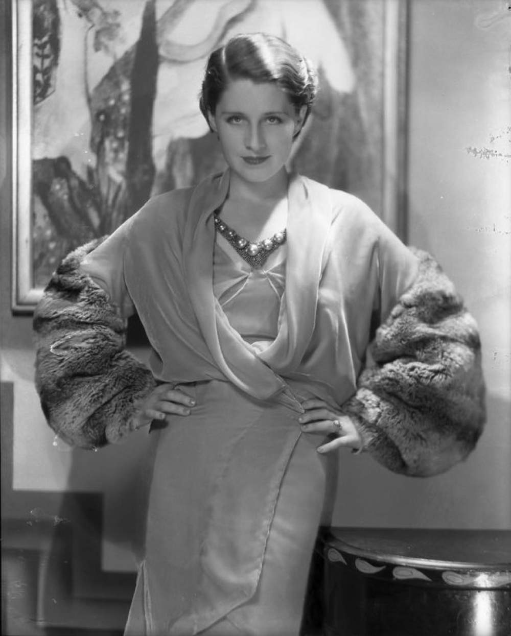 La actriz Norma Shearer