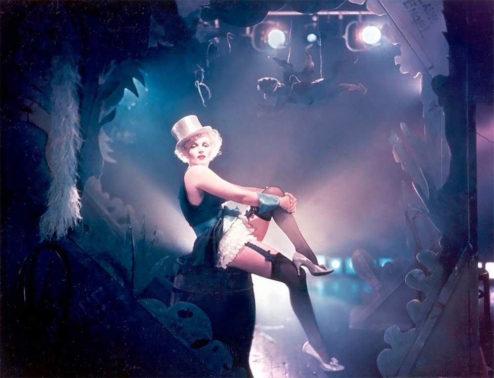 Marilyn Monroe como la fabulosa hechicera