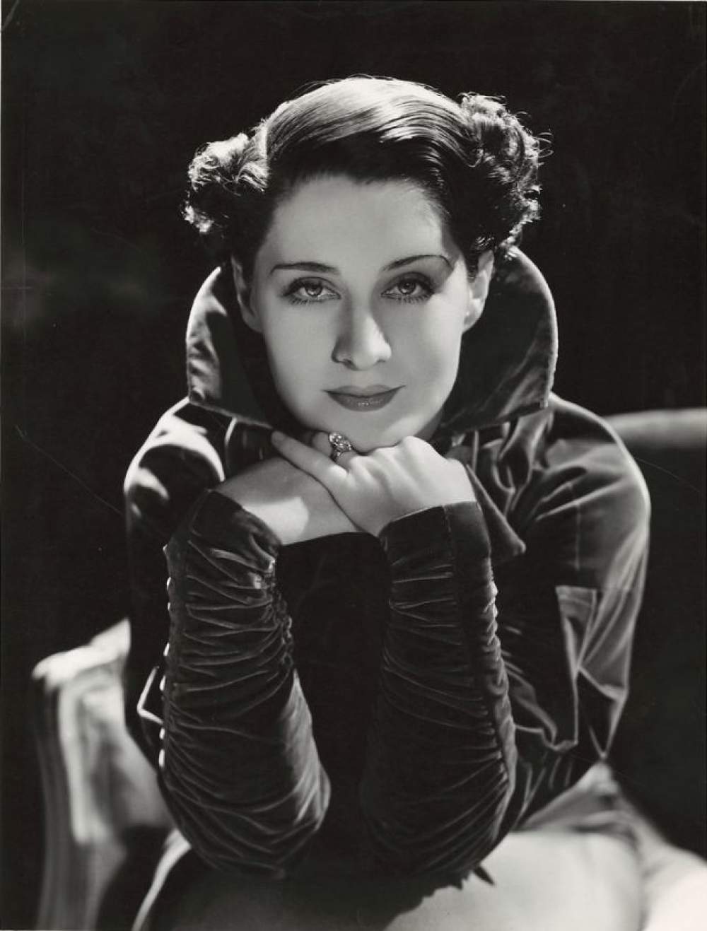 La actriz Norma Shearer