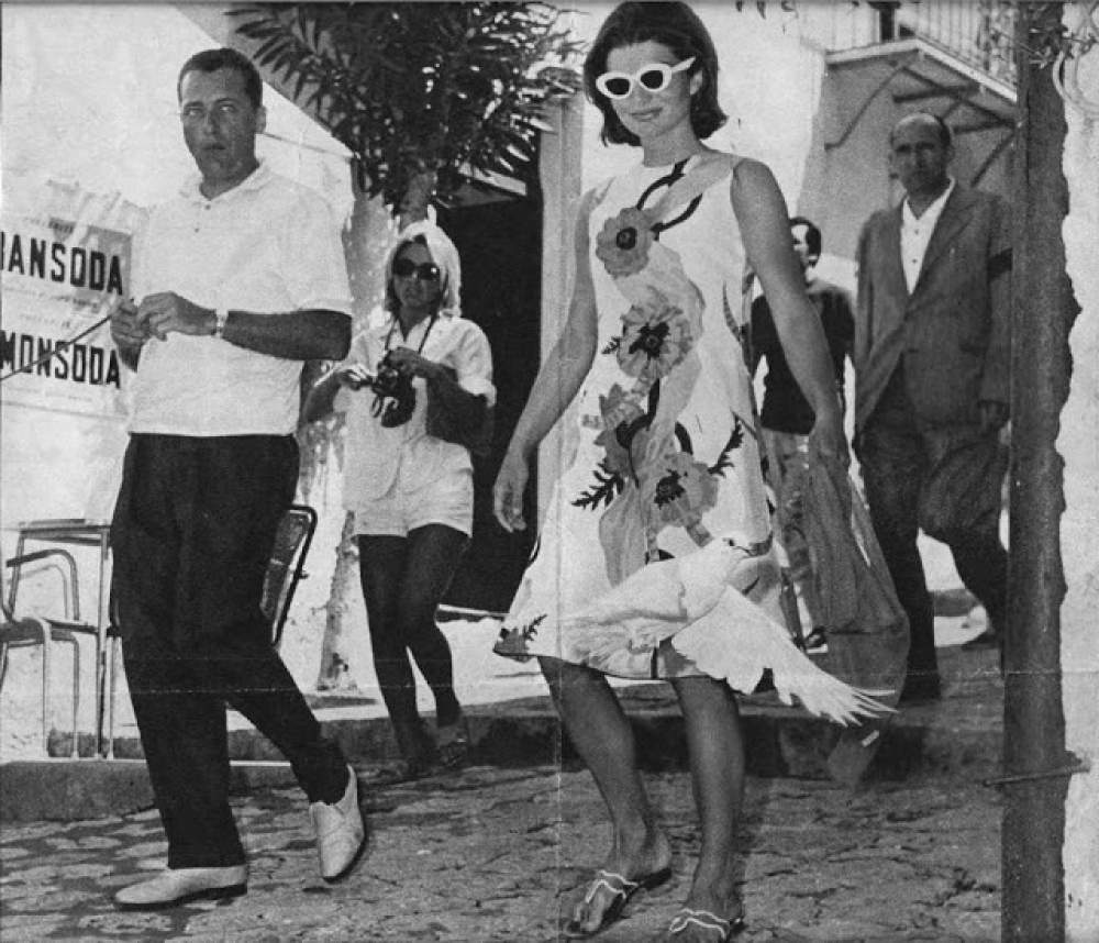 Jackie Kennedy de vacaciones