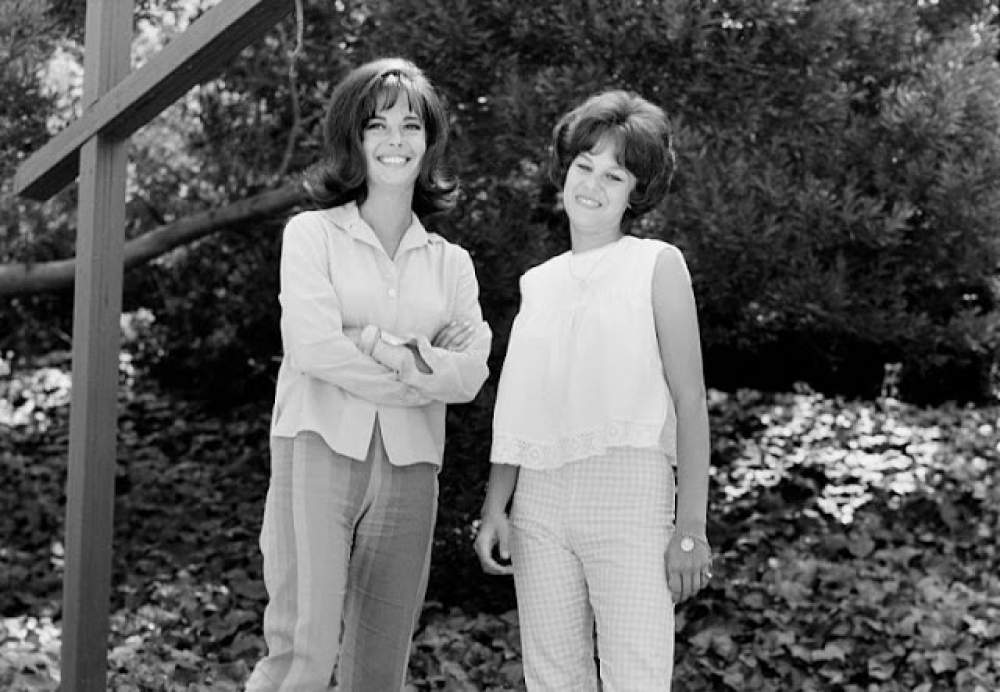 Las hermanas Natalie y Lana Wood