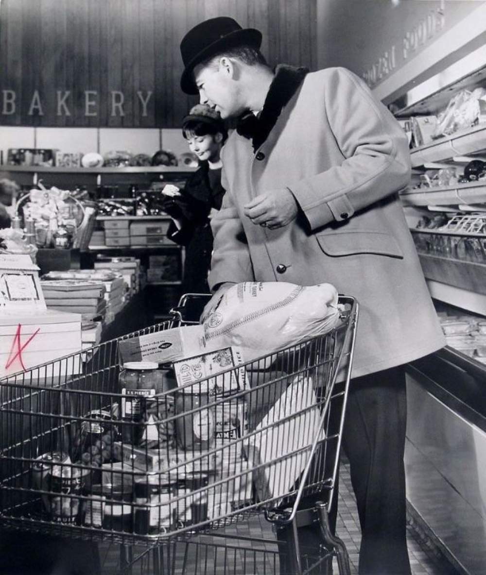 Los supermercados en los años 50s