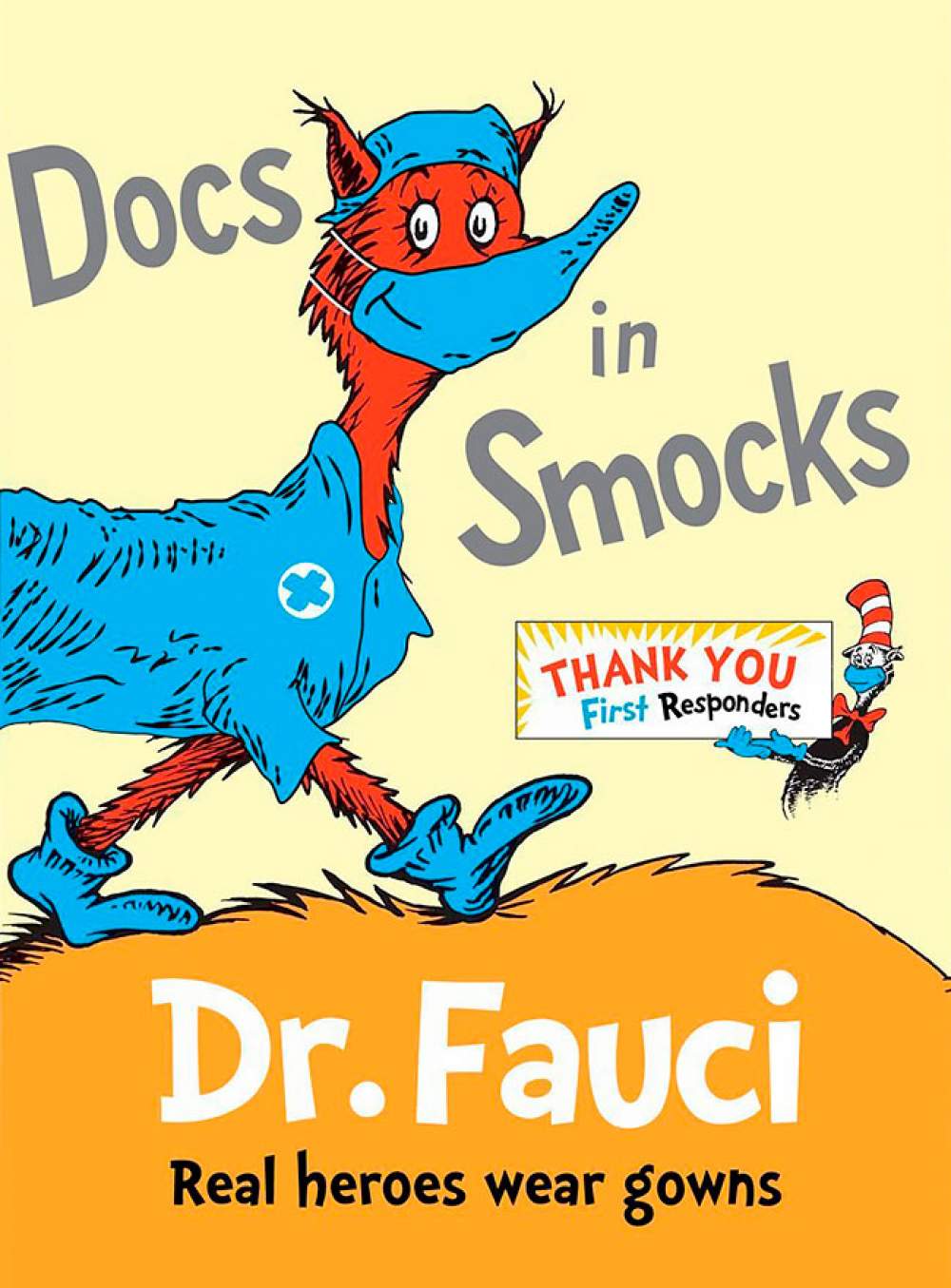 Las geniales portadas de Dr. Seuss por Dr. Fauci