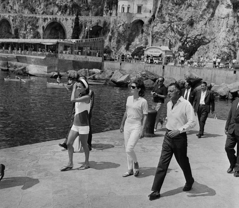 Jackie Kennedy de vacaciones