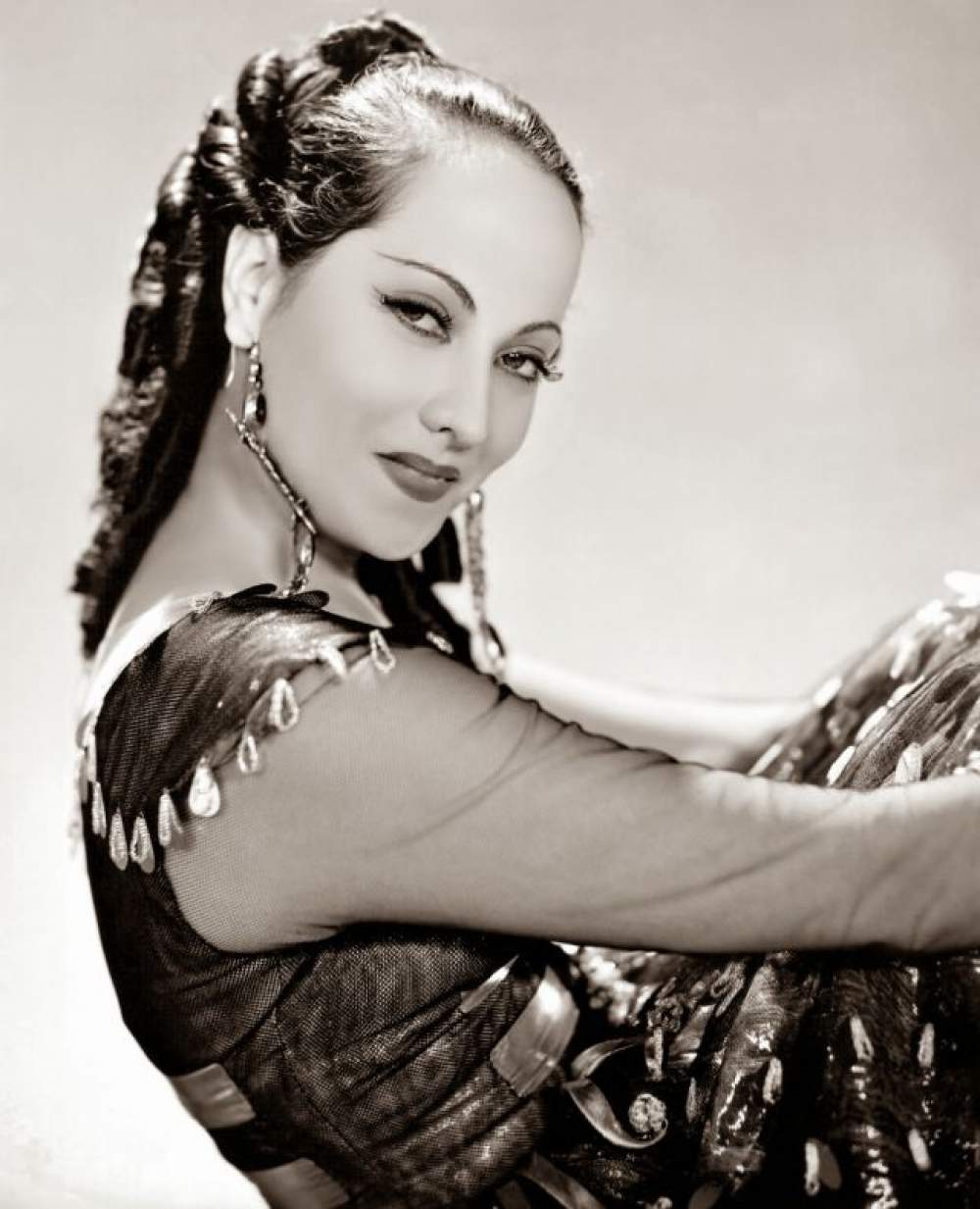 La actriz Merle Oberon