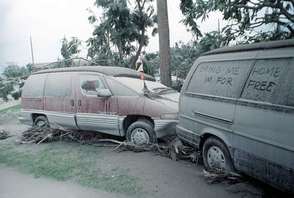 Secuelas de la erupción de 1991 del monte Pinatubo