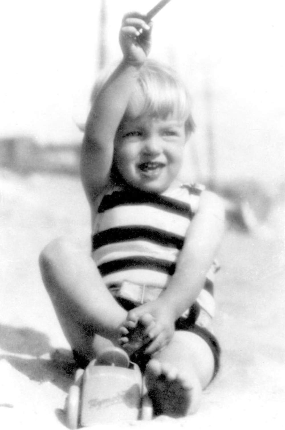 La encantadora niña Marilyn Monroe 