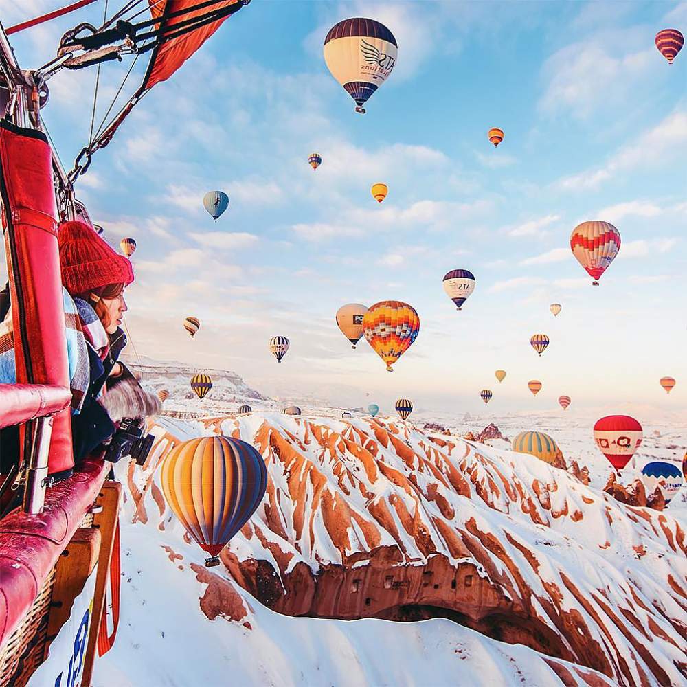 Capadocia en globos