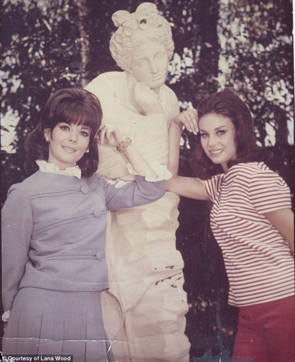 Las hermanas Natalie y Lana Wood