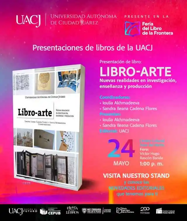 UACJ presente en la Feria del libro de la Frontera