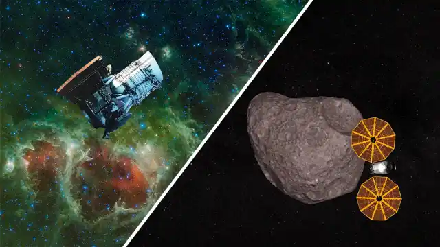 Datos de WISE utilizados para obtener una vista previa del asteroide Dinkinesh