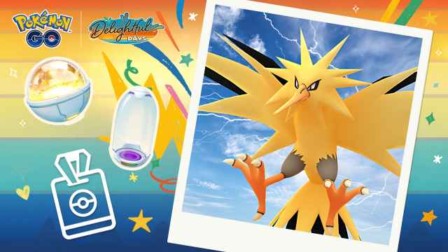 Zapdos desciende de las nubes de tormenta para el GO Pass: ¡julio!