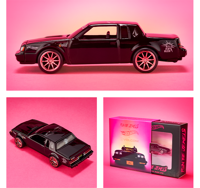 Hot Wheels colabora con Run The Jewels y Volcom