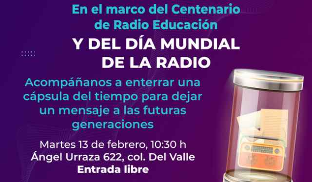 Radio Educación celebra el Día Mundial de la Radio