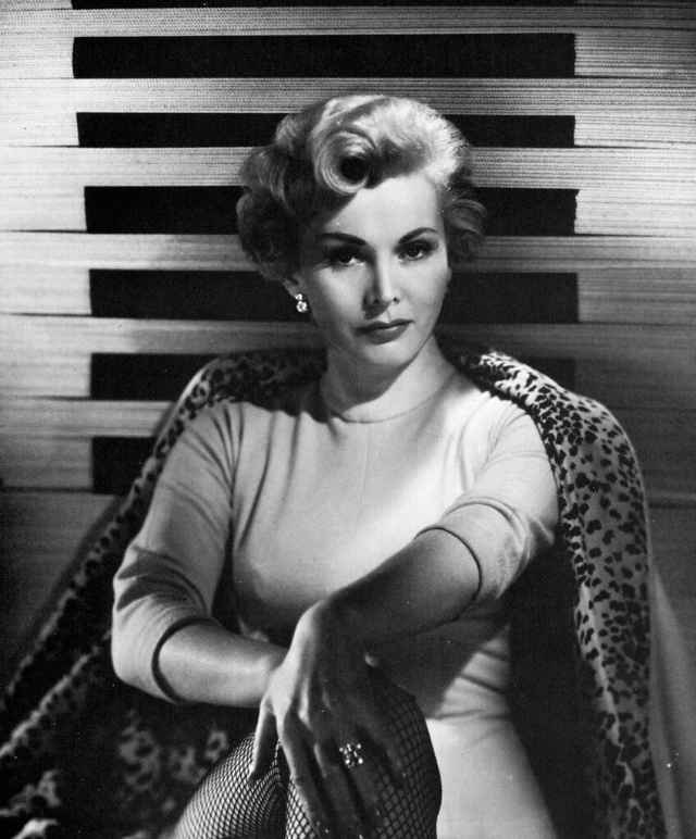 La joven y glamurosa Zsa Zsa Gabor