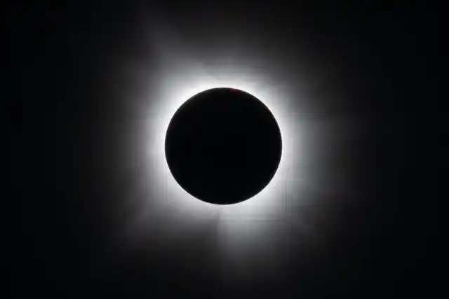 La mejor foto del eclipse