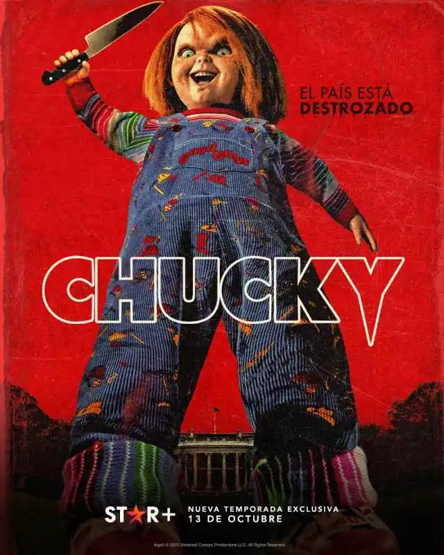 Llega Chucky el viernes13 de octubre a Star+