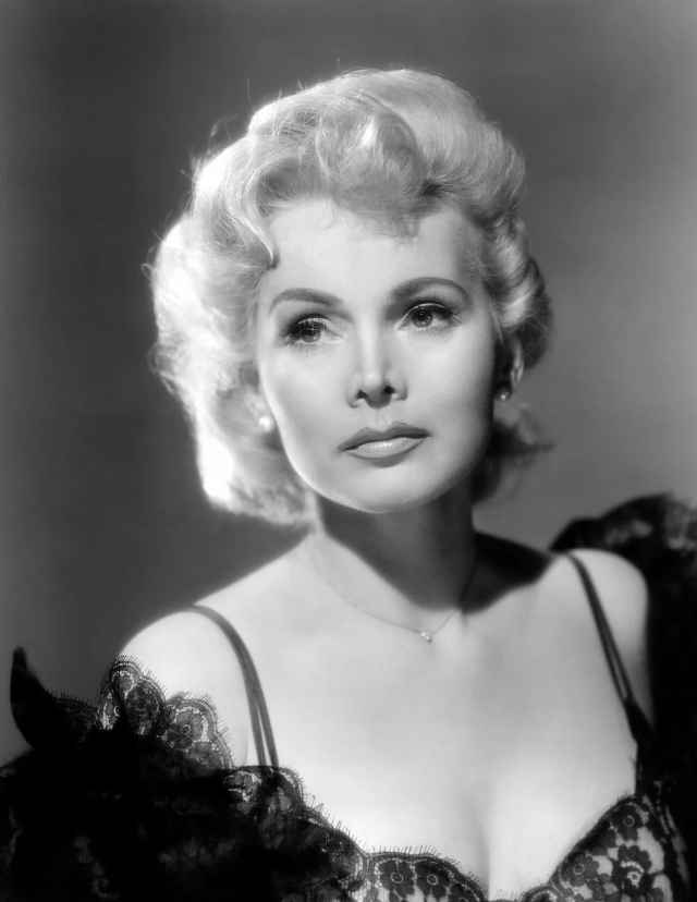 La joven y glamurosa Zsa Zsa Gabor