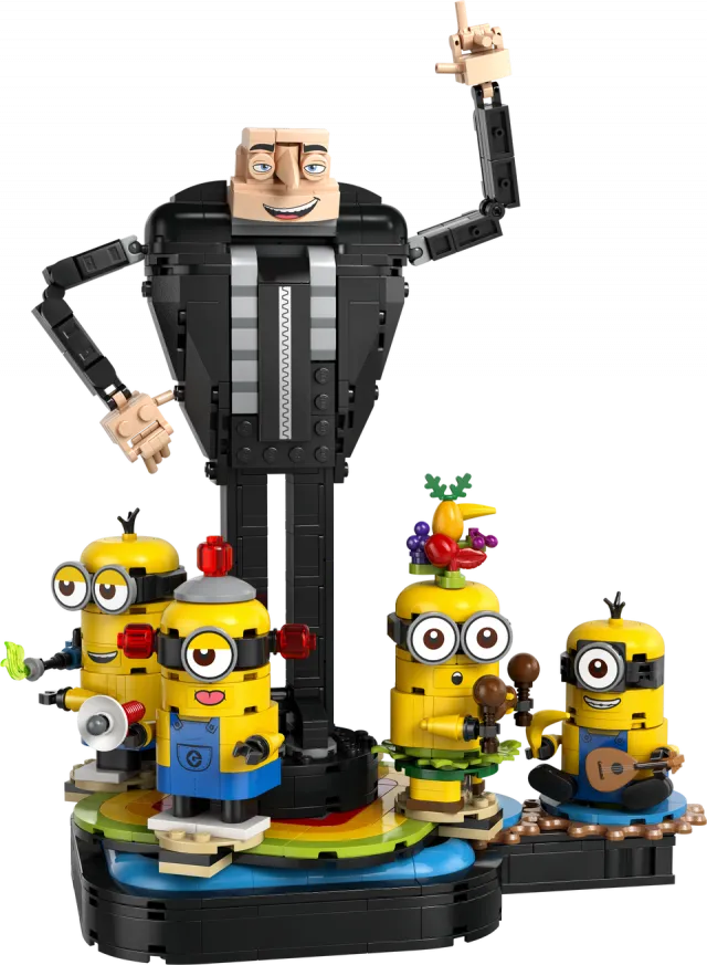 LEGO e Illumination lanzan nuevos sets de Gru y Minions