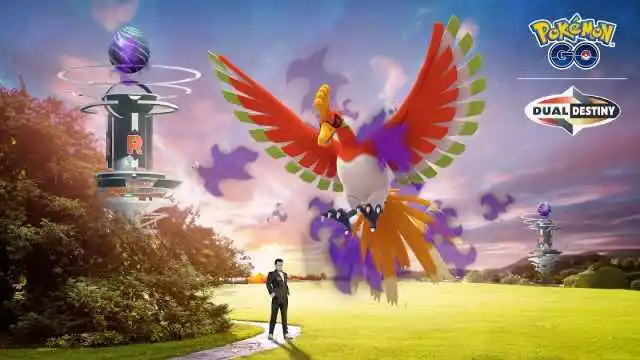 ¡Rescaten Ho-Oh oscuros del Team GO Rocket durante un evento de Día de Incursiones oscuras!