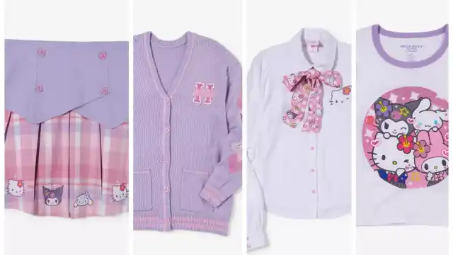 Colección de ropa de Hello Kitty y sus amigos