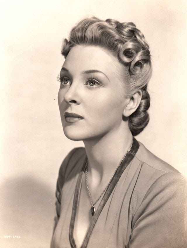 La hermosa actriz Evelyn Ankers