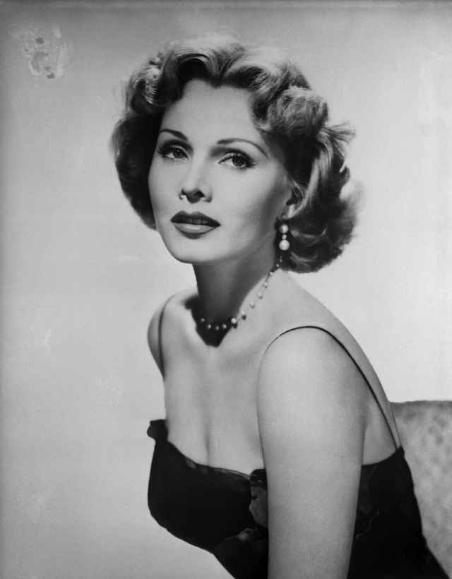 La joven y glamurosa Zsa Zsa Gabor